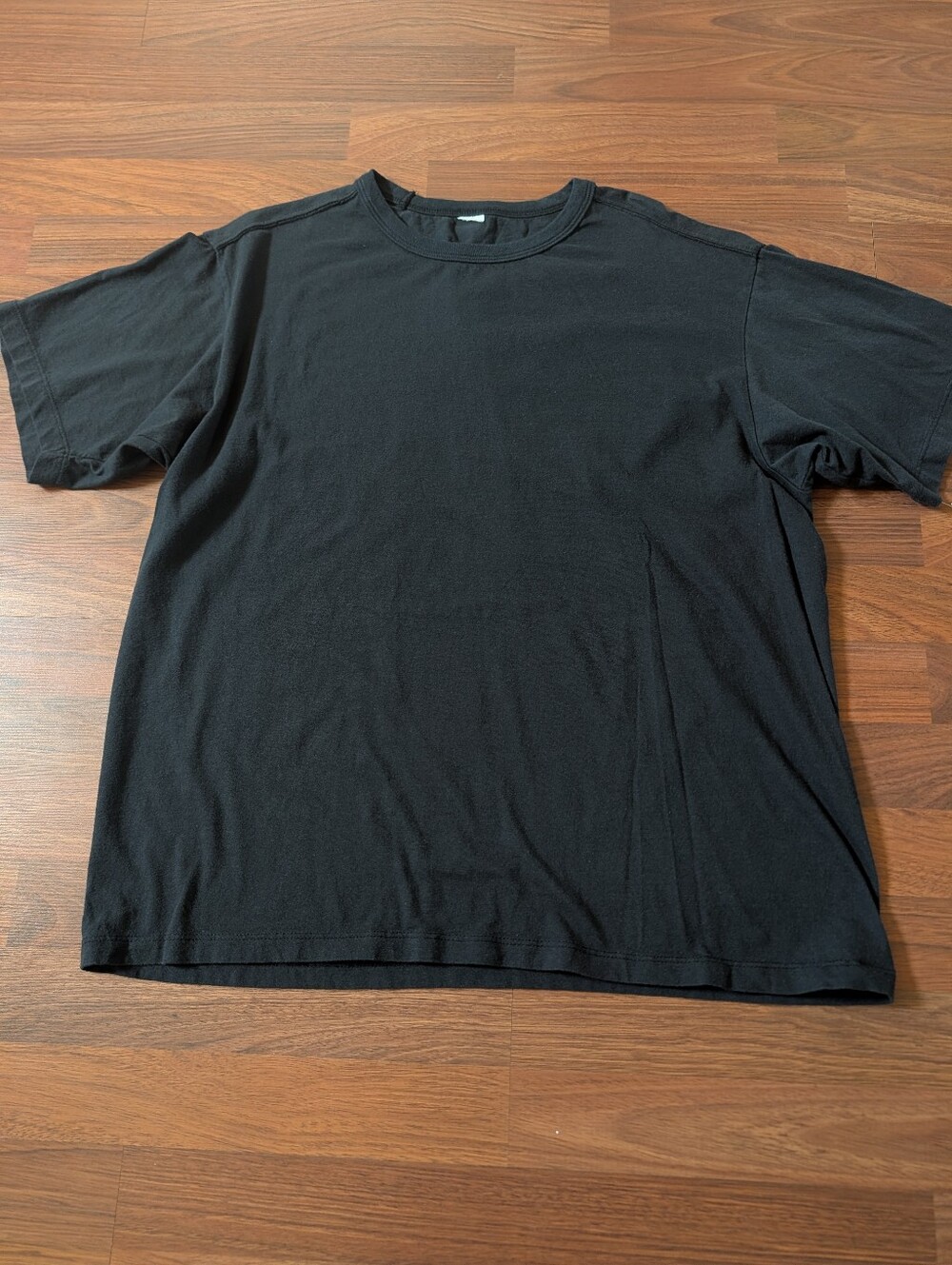 Buck Mason Black Crewneck Short Sleeve Tee 100% Cotton NWOT XL